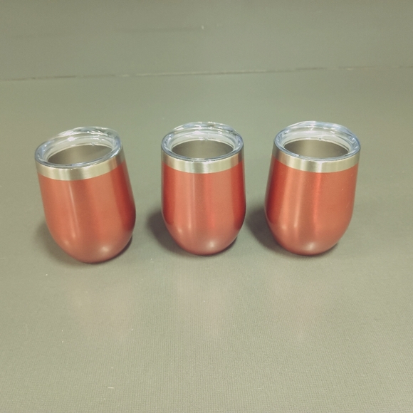 Whimsical Holiday 10 Ounce Wine Tumblers - Set Of 3 - Picture 6 of 8